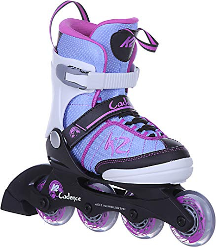 K2 Cadence JR Girls Kinder Inline Skate, 32-37