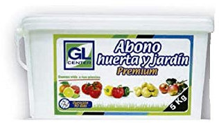 GL CENTER Abono Huerta y jardín liberacion controlada Premium 5 Kg