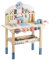 Tool Bench for Kids Toy Play Workbench Wooden Tool Bench Workshop Workbench with Tools Set Wooden Construction Bench Toy for 3 4 5 Year Old Boys Girls