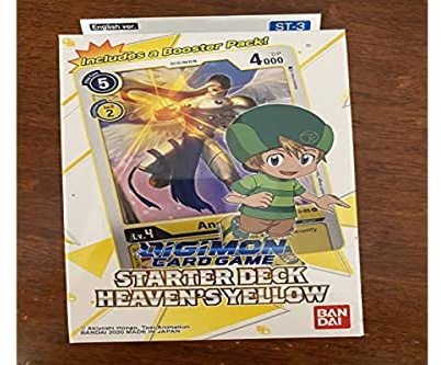 Bandai - Digimon Kartenspiel: Starter-Kartenspiel Heaven's Yellow, Sammelkartenspiel