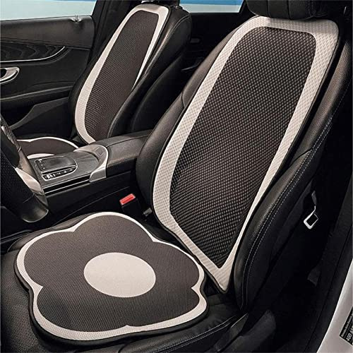 Flying Ideas Cute Car Seat Covers Full Set, Universal Fit for Most Cars SUV Pick-up Truck Sedan, Fit for Tesla, Car Accessories for Women Interior, Automotive Vehicle Auto Interior Décor (Full Set)