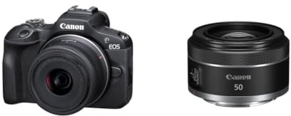 Canon EOS R100 18-45 Kit + RF 50mm F1.8 STM