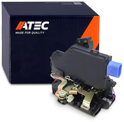ATEC Germany Stellmotor Türschloss hinten rechts Schloss für Autotür für Fahrzeuge mit Zentralverriegelung Kompatibel mit VW JETTA, TOURAN (1T) GOLF PLUS V (5M1, 521), GOLF 5 (1K1), TOUAREG (7L_)