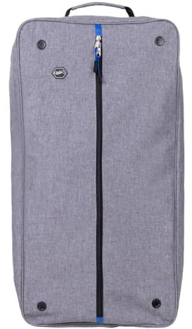 QHP Trensentasche Reißverschluss Griff (grau)