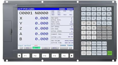 Contrôleur de fraiseuse CNC développé sur Mesure Kit systématique de fraisage CNC 3 4 5 6 7 8 9 Axes avec Fonctions PLC et ATC(7 Axis)