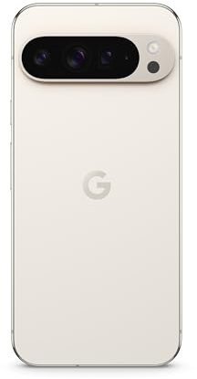 Google Pixel 9 Pro XL - Unlocked Android Smartphone with Gemini, Triple Rear Camera System, 24-Hour Battery, and 6.8 Super Actua Display - Porcelain, 256GB (Renewed)