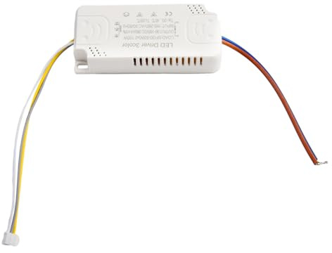 Transformador LED, Controlador LED de 3 colores, adaptador de 8-24 W, 20-40 W, 30-50 W, 40-60 W, 50-70 W for iluminación LED, reemplazo de transformador sin aislamiento.(36-50W)