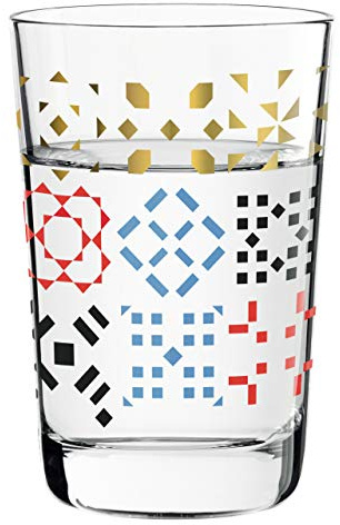 RITZENHOFF Next Shot Schnapsglas von Nuno Ladeiro, aus Kristallglas, 40 ml, Gold, Schwarz, Rot, Blau | Artikelnr. 3560011, 1 Next Shot Schnapsglas von Nuno Ladeiro 40 ml, Kristallglas, spülmaschinenfest