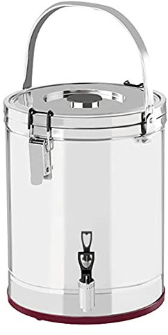 MNSSRN 304 Dicker Edelstahl versiegelter Isolierfass, mit großem Kapazitäts-etablierfester essbarer Ölspeicherfass, flüssiges Wein-Speicherfass, Transportfass,B,50L