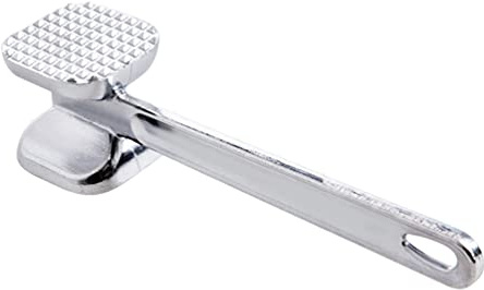 Double- Sided Meat tenderizer Rust Proof Meat Hammer Dual- Sided Nails Meat Mallet Heavy Duty Hammer Mallet Tool Square Tool Double Sided Meat tenderiser Steak Chemical Machine