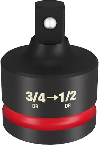 Milwaukee Shockwave 3/4-Inch Drive to 1/2-Inch Drive Impact Socket Reducer