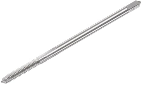QUARKZMAN Taraud Métrique à droite, M4x0.7 H2 80mm Taraud et Filière en HSS6542 à 3 Cannelures Droites Tarauds à Fileter pour le Taraudage et le Filetage d'Outils de Réparation Machine