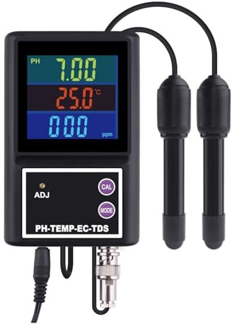 Digital PH EC TDS TEMP Bluetooth Wasserqualität Analyse Monitor PH-260BD Online Tester ATC Schwimmbad Aquakultur Spa Meter