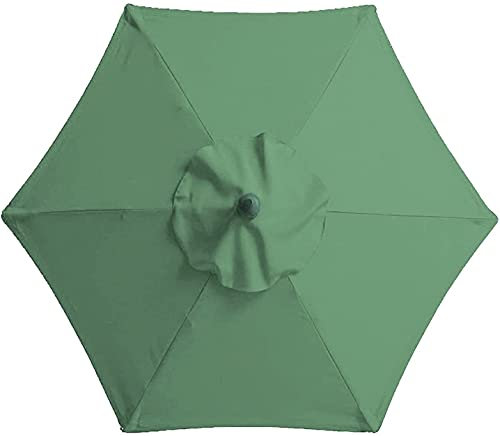 Gartenschirm, Terrassenschirm, regenfester Außenschirm, Schirme, Sonnenschirme, Ersatzschirmtuch 210529 (Farbe: B)