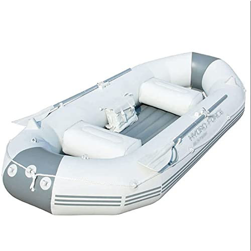 WQZStar Aufblasbares Kajak, verdicktes Zwei-Personen-Schlauchboot, aufblasbares Angelboot mit Paddel aus Aluminiumlegierung, geeignet für Wildwasser-Rafting, Reisen,A (A)