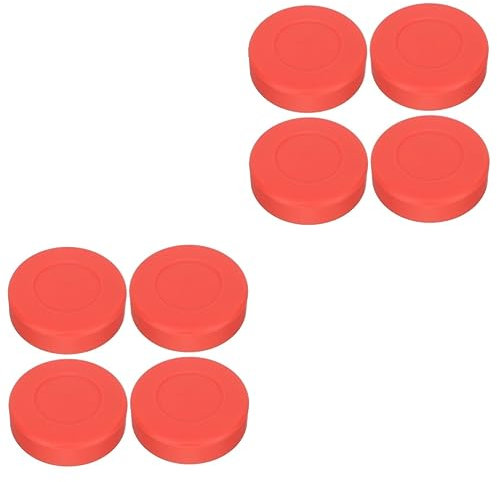 HANABASS 8stücke Hockey Pucks Einstellbare PVC Übungs-Pucks Für Eishockey-Training Hohe Dichte Leicht Für Tägliches Training Und Wettkämpfe Halle