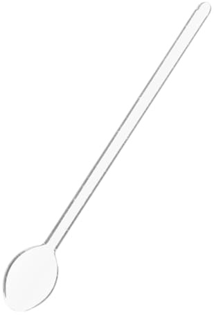 Verre Résistant à Chaleur Cuillère à Mélanger, Manche Long