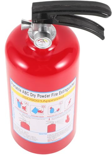 Uonlytech Fire Extinguisher Coin Keeper Safe Box Abs Material Hidden Money Organizer Stylish Home Decor Cash Storage Hideout