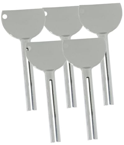 TOYZFRIENDY 5 pièces Presse-tube Aluminium pour Colorante Cheveux et Dentifrice Extrudeur Précis pour Salon et Usage Domestique