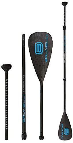 Brunelli Carbon PRO Profi SUP Paddel Stand up Paddle 3-teilig super leicht 700g