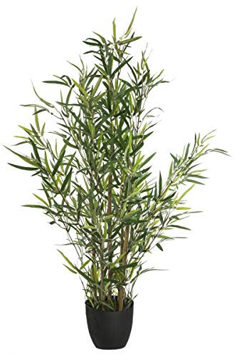 PEGANE Bambou Artificielle en Pot H90 cm