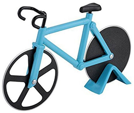 Fahrrad Pizzaschneider Räder Edelstahl Fahrrad Rad Schneider Schneider Werkzeug blau