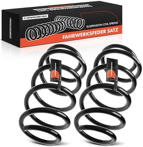 Frankberg 2x Federn Fahrwerksfeder Vorderachse Kompatibel mit Meriva 2003-2010 1.3L-1.8L MPV Replace# 93175375