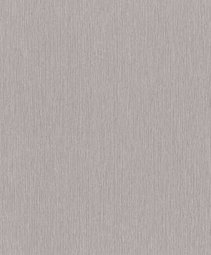 Rasch Tapete 844375 - Einfarbige Vliestapete in Grau mit textiler Struktur aus der Kollektion Perfecto VI - 10,05m x 0,53m (LxB)