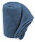 zer0bed, Coperta Morbida, Plaid Tinta Unita,Soft Touch, 130x160cm, Colore Smart Blu, Plaid Divano, Letto
