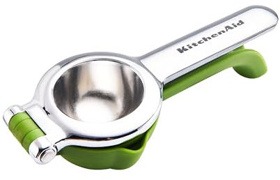 KitchenAid Citrus Juice Press Squeezer for Lemons and Limes with Seed Catcher and Pour Spout, 8 Inch