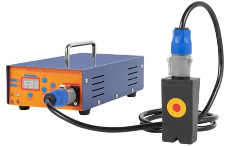 Induktionsheizgerät 1380W 220V Magnetischer Induktionsheizer mit 5 Gummistäbe, Geeignet für Die Erwärmung von Korrodierten Schrauben, Muttern