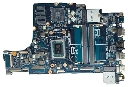 GDI53 LA-K001P Carte mère de rechange pour ordinateur portable Dell Inspiron 3505 Processeur Ryzen 5 3500U 0GWD64 GWD64