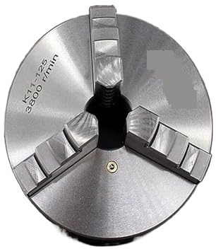 3-Backen-Drehfutter, 80 mm, 100 mm, 125 mm, 130 mm, 160 mm, 200 mm, selbstzentrierendes Metallfutter, CNC-Metallbearbeitungswerkzeug Unterstützung hochpräziser Aktivitäten(130mm)