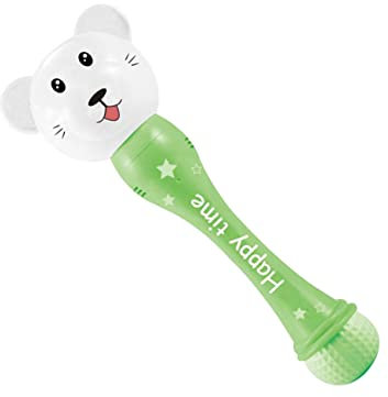 Abaodam Elektrischer Seifenblasenstab Jumbo-seifenblasenmacher Für Junge Mädchen Seifenblasenspielzeug Mit Licht Und Musik Partygeschenke Für Outdoor-aktivitäten