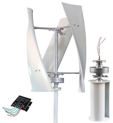 Turbina eolica Verticale da 12000 W, generatore di levitazione Magnetica CA trifase, Kit di energia eolica, 12 V 24 V 48 V, 3 Pale con Kit di Controllo, per energia Domestica
