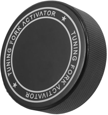 Stimmgabel Aktivator aus Gummi Schwarz für Klangtherapie | Musikinstrumente und Geräte, Ruhige Anwendung, Pflegezubehör mit Vielseitiger Nutzung