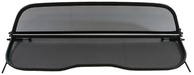 GermanTuningParts Déflecteur de vent pliable avec fermeture rapide - noir pour Renault Megane 3 CC Cabrio 2011-2017 | Filet Anti-Remous Coupe | Déflecteur d'air