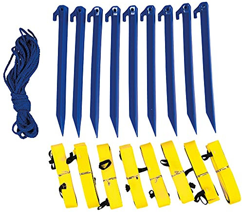 Schecker Longier Set für Hunde mit einem Radius von 3-3,5 m stärkt Konzentration Aufmerksamkeit longieren Hund