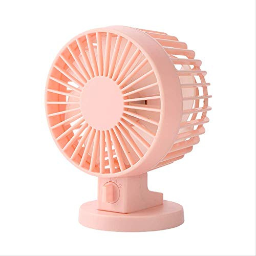 N/X Mini Ventilateur Pliant USB, Ventilateur Portable, Charge USB, Ventilateur Ultra Silencieux ， pour La Maison, Le Bureau, Les Voyages en Plein Air Rose