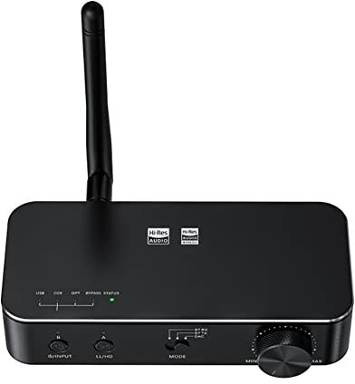 Décodeur Audio, émetteur récepteur Audio Bluetooth, HiFi Audio Bluetooth EA9038Q2M USB DAC décodeur amplificateur XMQS PC TV émetteur récepteur AptX HD/LDAC/DSD256