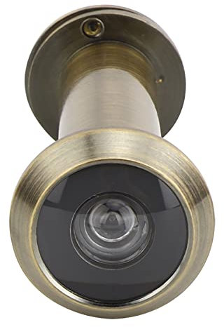 ANKROYU Türspion, Langlebiger Türspion, Blickwinkel Sicherheits Türspion, Mit Robuster Sichtschutzabdeckung, Antik Bronze Gucklöcher, Geeignet Für Home Office Hotels(B)