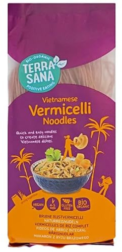 Fideos vietnamitas de arroz integral vermicell 250 g
