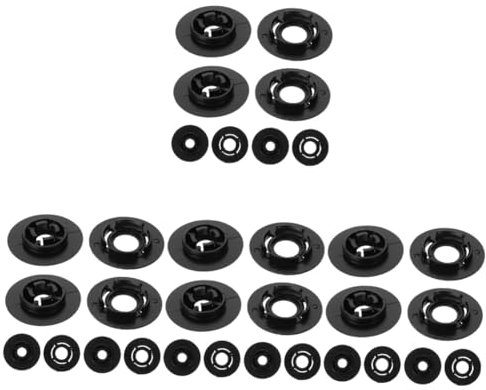 TOPPERFUN 16stücke Fußmatten Clips Für Robuste Befestigungselemente Für Kfz Fußmatten Installieren Kompatibel Mit Meisten Matten rutschfest Langlebig Und Zuverlässig