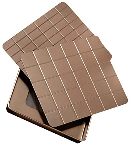 Alipis Nougat Mold Set for Handmade Nougat Baking Tools Large Metal Tray Bake Cooling Function for Dessert Making Tools and Pastry Making Set