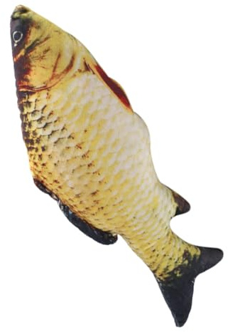 Fisch Kissen Übergroße 3D Karpfen Form Kissen Kinder Sofa Wohnkultur (40cm)