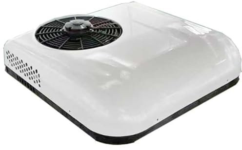 forestalk Condizionatore d'Aria CC 12v/24v, Condizionatore d'Aria per Camper 12v, unità CC sul Tetto Freddo per Camper, per Camion, Camper, Barche, Camper, Rimorchio da Viaggio(Size:12V)