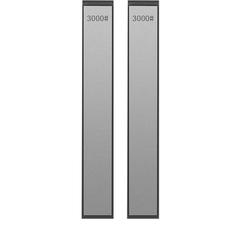 WJLYDM Whetstone 80 240 600 1000 2000 3000 Grit Diamond Sharpening Stones Knife Sharpener Grinding Tools Sharpen Bar Whetstone Replacement Stone For Garden Tools Kitchen Knives Chisels Axes(2PCS-02)