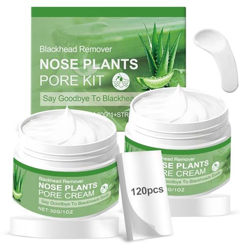 Patch Anti-Points Noirs – Masque Peel Off Nettoyant Profond à l'Extrait d'Aloès Véra, Élimine les Points Noirs et Impuretés, Pour Nez, Menton, Joues, Formule Douce pour Tous Types de Peau