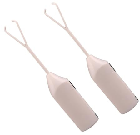 ERINGOGO 2 Batidores Eléctricos de Leche y Huevo Portátiles para Cocina, Mezclador de Bebidas Cuerpo de Plástico, Alimentado por 2 Pilas Aa, Adecuado para Café y Batidos