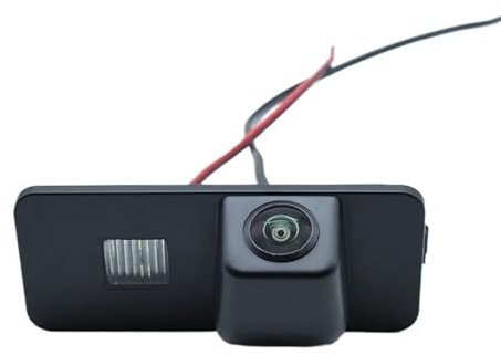 Cámara Reversa Auto Monitor Vídeo Aparcamiento Marcha Atrás Cámara Visión para Seat para Ibiza 6J para Cupra para Bocanegra FR Modelo 2009-2017 Maletero Visión Asistencia(CVBS 720x576P)